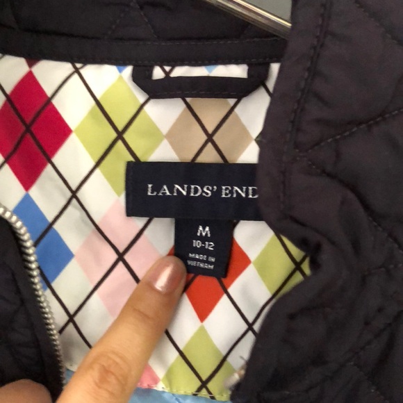 Beautiful Lands End Quilted Light riding Jacket - Picture 2 of 4